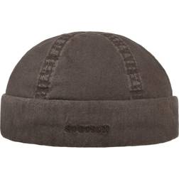 Stetson Delave Docker Hat - Dark Brown