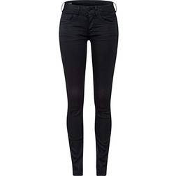 G-Star Lynn Mid Waist Skinny Jeans - Black