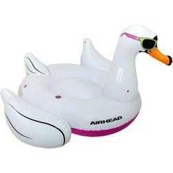 Airhead Pool Float Cool Swan, White