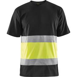 Blåkläder 3387 High Vis T-Shirt Class (Black/High Vis Yellow)