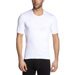 Schiesser Men's Jacke 1/2 Undershirt, (100-White)
