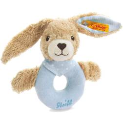 Steiff Baby Blue Hoppel Rabbit Grip Toy