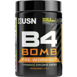 USN B4 Bomb Extreme 300g-Orange Pre-Workout Supplements