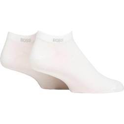 Hugo Boss AS UNI CC Ankle Length Socks 2-pack - White