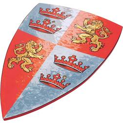Liontouch 11350LT Medieval Noble Knight Foam Toy Shield, Red Part Of A Kid's Costume Line