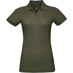 Sols Women's Prime Pique Polo Shirt - Army