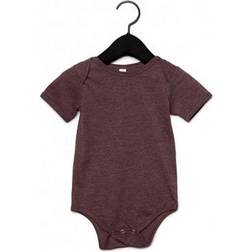 Bella+Canvas Baby Jersey Short Sleeve Onesie - Heather Maroon (UTPC2922)