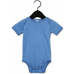 Bella+Canvas Baby Jersey Short Sleeve Onesie - Heather Columbia Blue (UTPC2922)