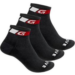 Gripgrab Classic Low Cut Summer Socks 3-pack - Black