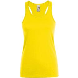 Sols Women's Justin Sleeveless Vest - Lemon