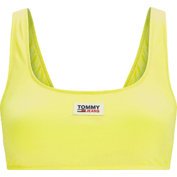 Tommy Hilfiger Square Neck Bikini Bralette - Yellow