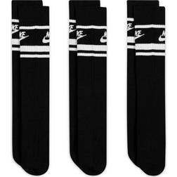 Nike Sportswear Dri-FIT Everyday Essential Crew Socks 3-pack - Black/White