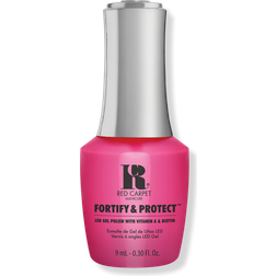 Red Carpet Manicure Fortify & Protect LED Nail Gel Color Publicist in Pink 9ml