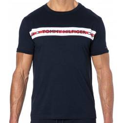 Tommy Hilfiger Logo Stipe T-shirt - Desert Sky