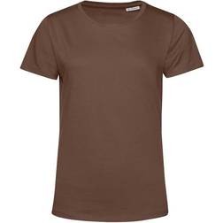 B&C Collection Women's E150 Organic Short-Sleeved T-shirt - Coffee