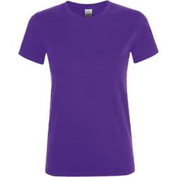 Sols Regent Short Sleeve T-shirt - Dark Purple