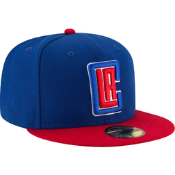 New Era LA Clippers Official Team Color 2Tone 59FIFTY Fitted Hat - Royal/Red