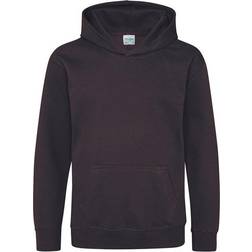 AWDis Kid's Hooded Sweatshirt - Black Smoke (UTRW169)