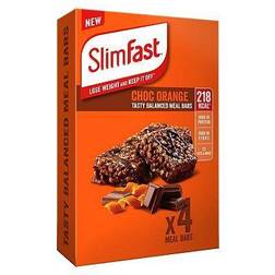Slimfast Meal Replacement Bar Choc Orange (4x 240g)