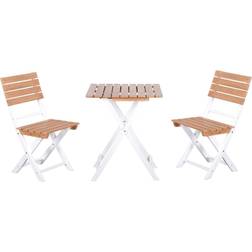 OutSunny 84B-789ND Bistro Set, 1 Table incl. 2 Chairs