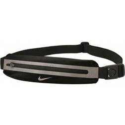 Nike 2.0 Slim Waist Bag (One Size) (Black/Silver)