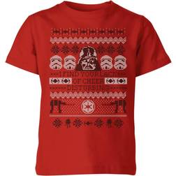 Star Wars Kid's I Find Your Lack Of Cheer Disturbing Christmas T-Shirt