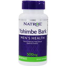 Natrol Yohimbe Bark 500 mg 90 Capsules 90 pcs