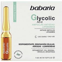 Babaria Glycolic Acid renovación celular ampollas 5 x
