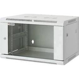 Intellinet Network Cabinet, Wall Mount (Standard) 6U, 450mm Deep, Grey, Flatpack