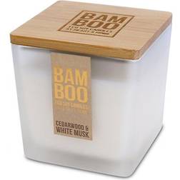 Bamboo Large Cedarwood & White Musk 210g Scented Candle