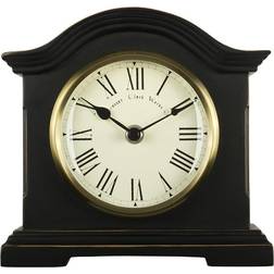 Acctim Falkenburg Mantel Black Table Clock