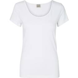 Vero Moda Damen VMMAXI My SS Soft U-Neck NOOS T-Shirt, Schwarz Black, (Herstellergröße: XS)
