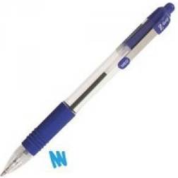 Zebra 22220 Z-Grip Retractable Ballpoint Pen 1.0mm Tip Blue (Pack 12)