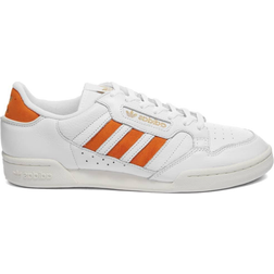 adidas Continental 80 Stripes - Footwear White/Orange Rush/Off White
