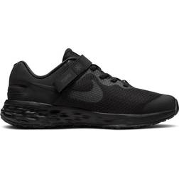 Nike Revolution 6 FlyEase GS - Black/Dark Smoke Grey/Black