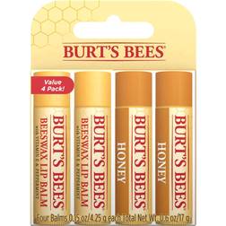 Burt's Bees Beeswax & Honey Lip Balm 4-pack