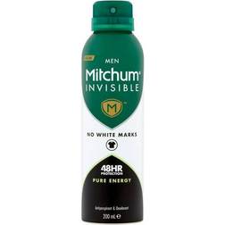 Mitchum Invisible Men 48HR Protection Pure Energy Anti-Perspirant Deo Spray 200ml
