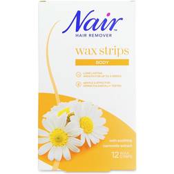 Nair Body Wax Strips 12-pack