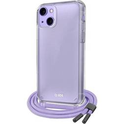 SBS Cover with Coloured Neck Strap for iPhone 13