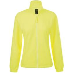 Sol's Womens North Full Zip Fleece Jacket - Neon Yellow