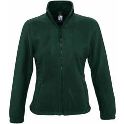 Sol's Womens North Full Zip Fleece Jacket - Forest Green