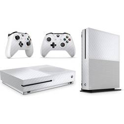 giZmoZ n gadgetZ Xbox One S Console Skin Decal Sticker + 2 Controller Skins - Carbon White