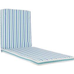 Dkd Home Decor Hammocks Chair Cushions White, Blue (190x60cm)