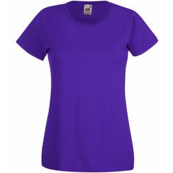 Fruit of the Loom Valueweight Short Sleeve T-shirt W - Purple