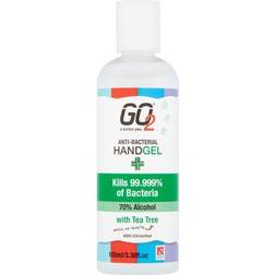 GO2 70% Alcohol Anti-Bacterial Hand Gel with Tea Tree 100ml