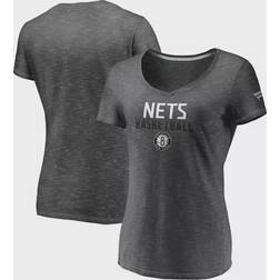 Fanatics Brooklyn Nets Double-Fade Space-Dye V-Neck T-Shirt W