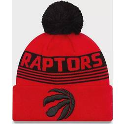 New Era Toronto Raptors Proof Cuffed Knit Beanie with Pom Sr