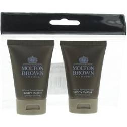 Molton Brown White Sandalwood Body Wash 2x30ml 2-pack