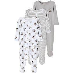 Name It Bear Nightsuit 3-pack - Alloy (13194783)