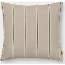 Ferm Living Grand Complete Decoration Pillows Oyster/Lemon/Clear Blue (50x50cm)